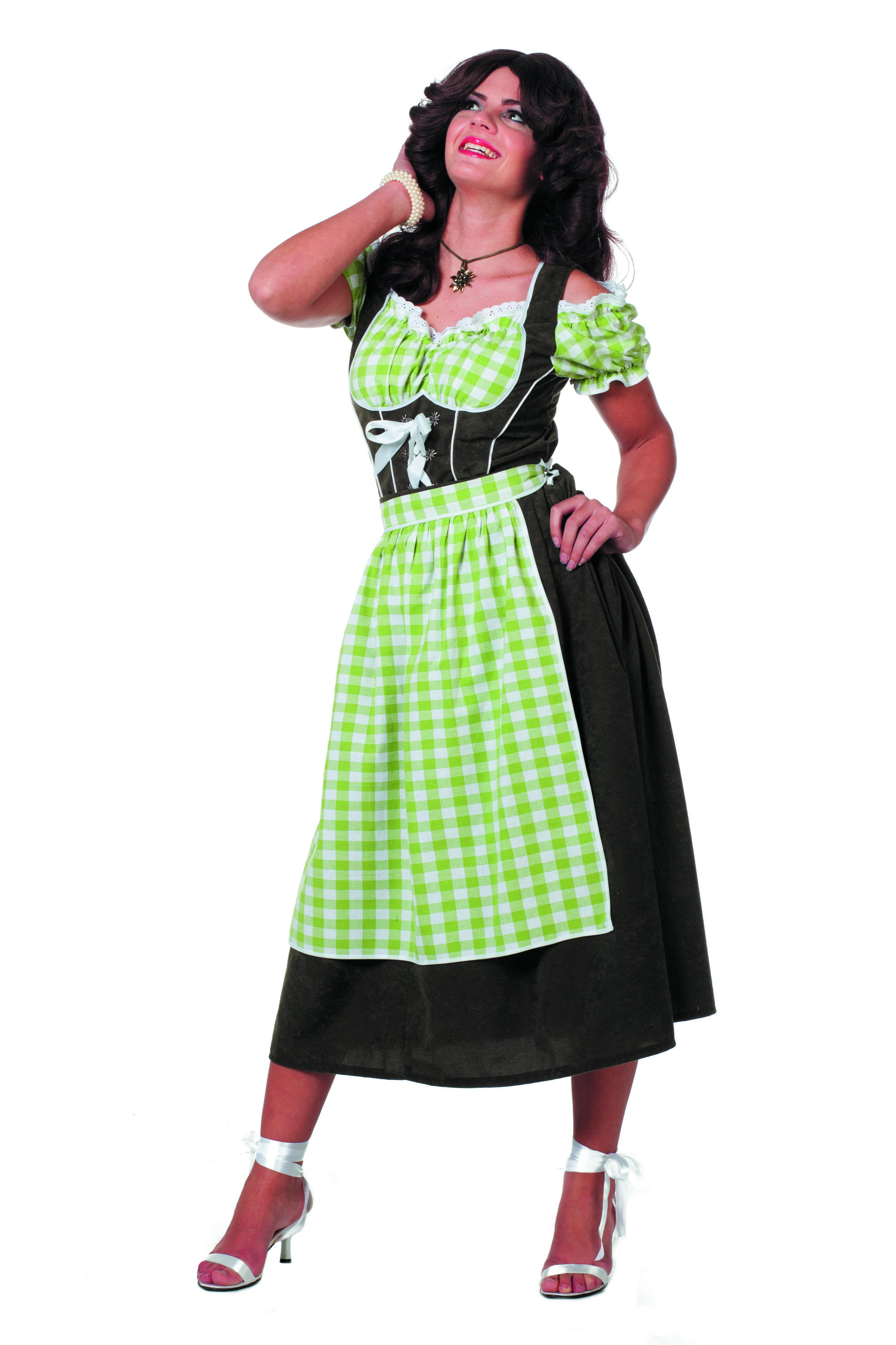 Beierse Dirndl Suedine Vrouw Kostuum