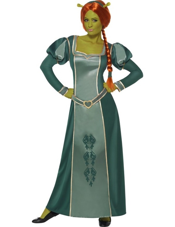 Prinses Fiona Shrek Vrouw Kostuum