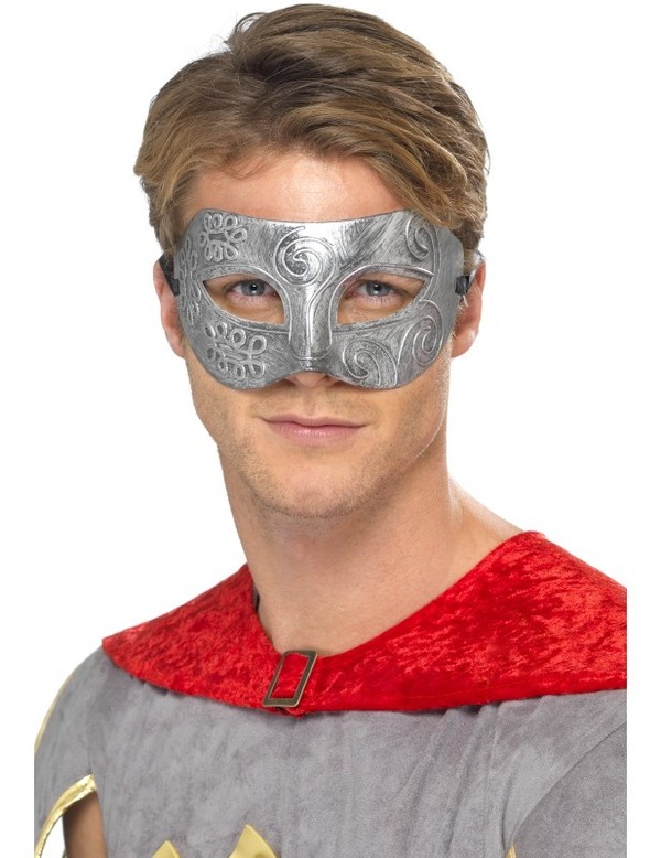 Metallic Strijder Colombina Oogmasker Volwassen