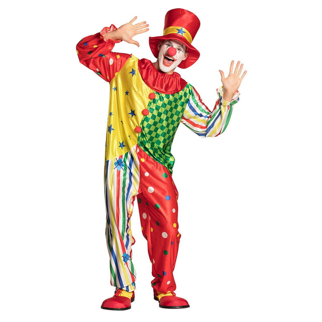 Clown Giggle-A-Lot Man Kostuum