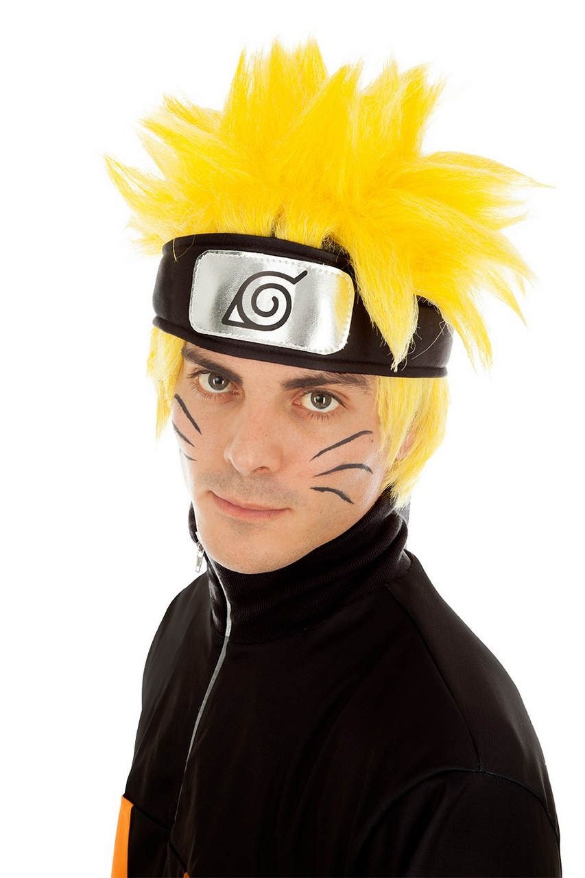 Naruto Uzumaki Pruik Geel