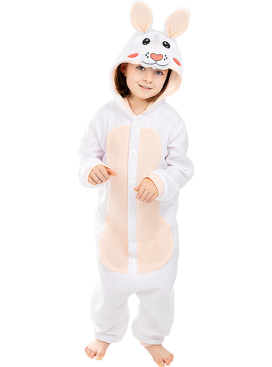 Onesie Fluffy Konijn Kind Kostuum