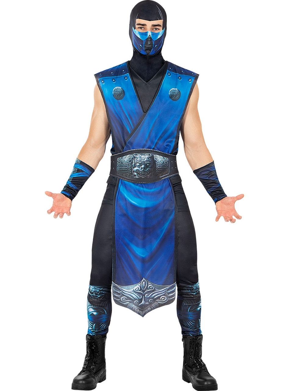 Subzero Mortal Kombat Ninja Man Kostuum