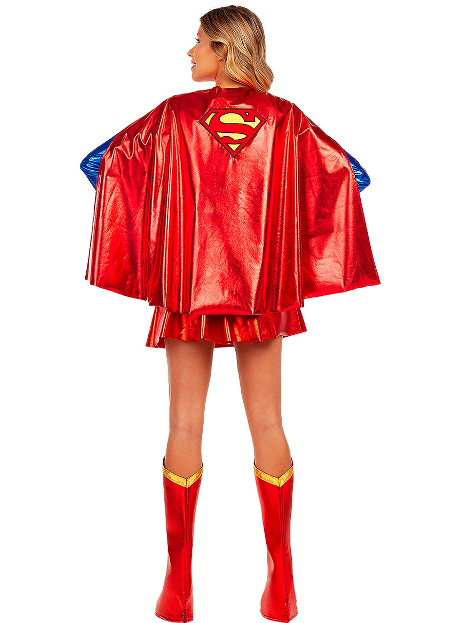 Superduper Supergirl Cape Vrouw