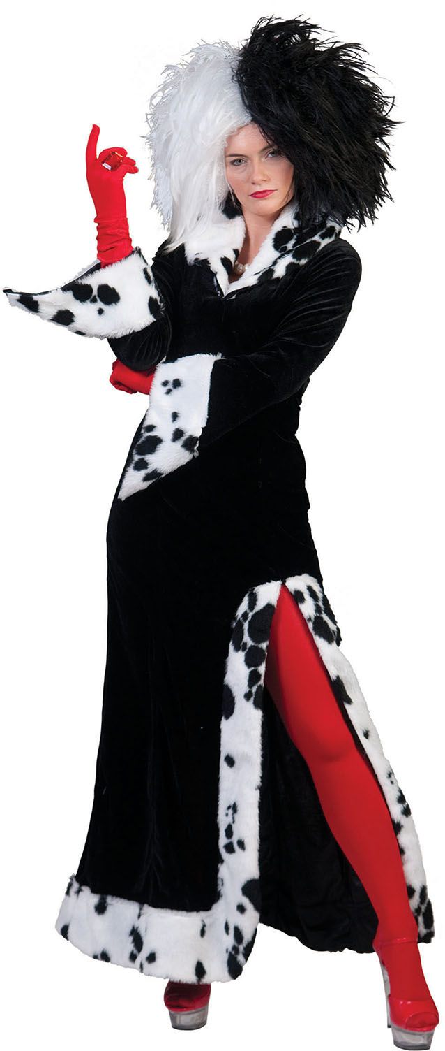 Cruel Lady Dalmatiers Vrouw Kostuum