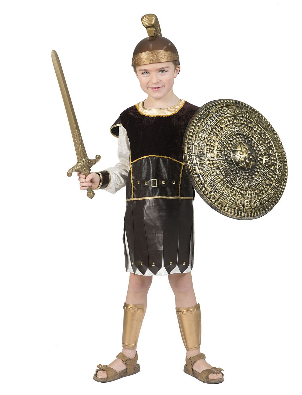 Romeinse Krijger Scipio Maximus Jongen Kostuum