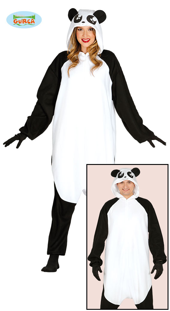 Aai Deze Panda Jumpsuit Vrouw Kostuum