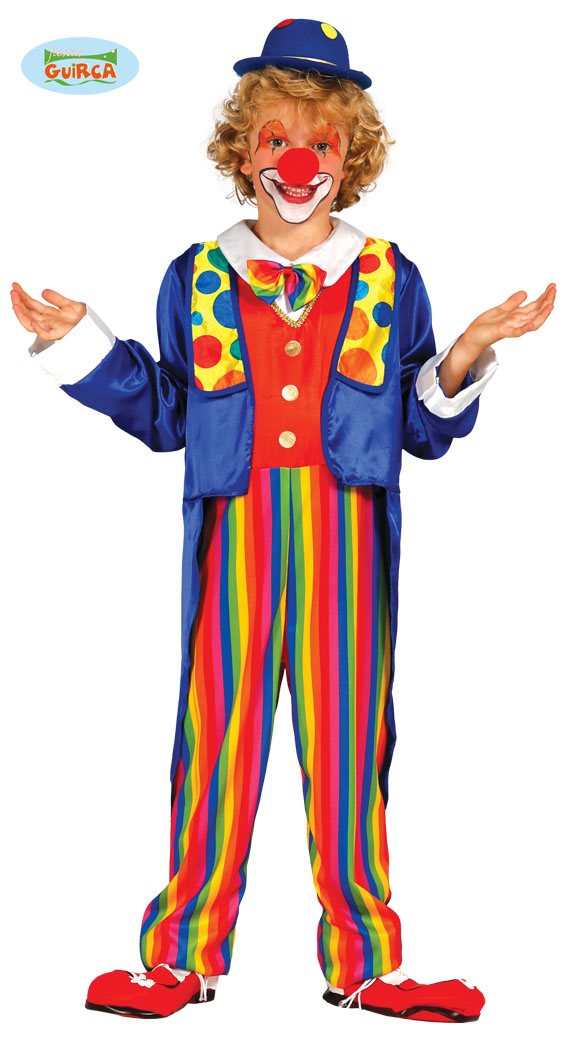 Lachen Man Clown Jongen Kostuum