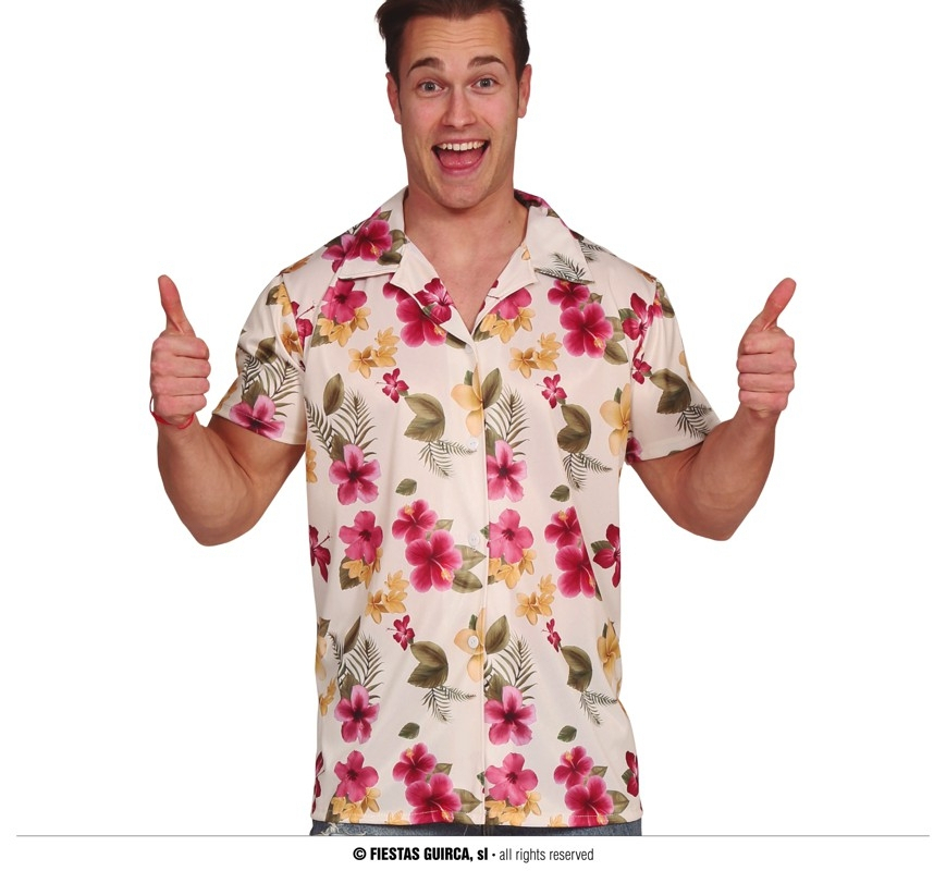 Hawaii Shirt Pua Pua Kala Man