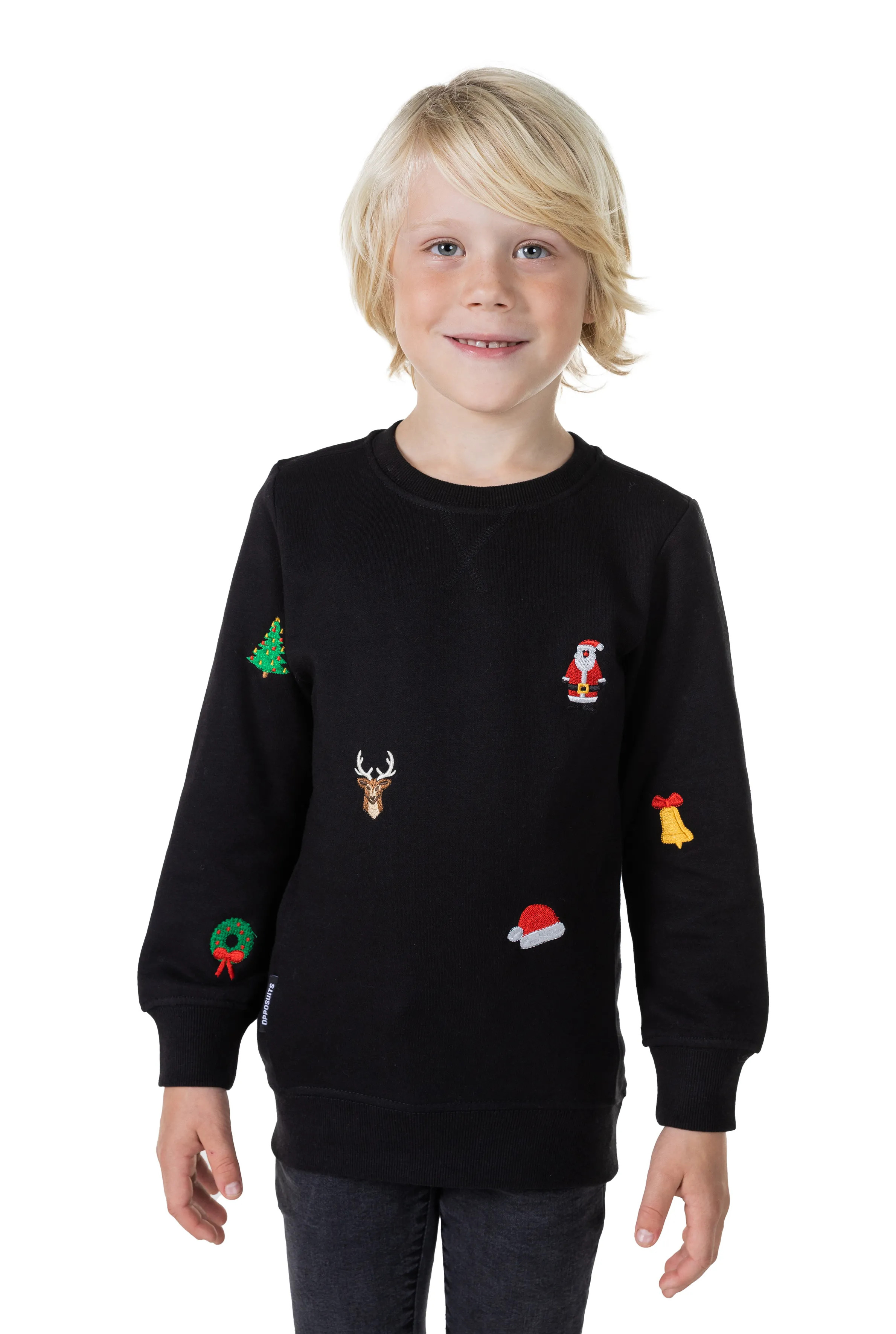 Boys X-Mas Iconen Zwart Jongen