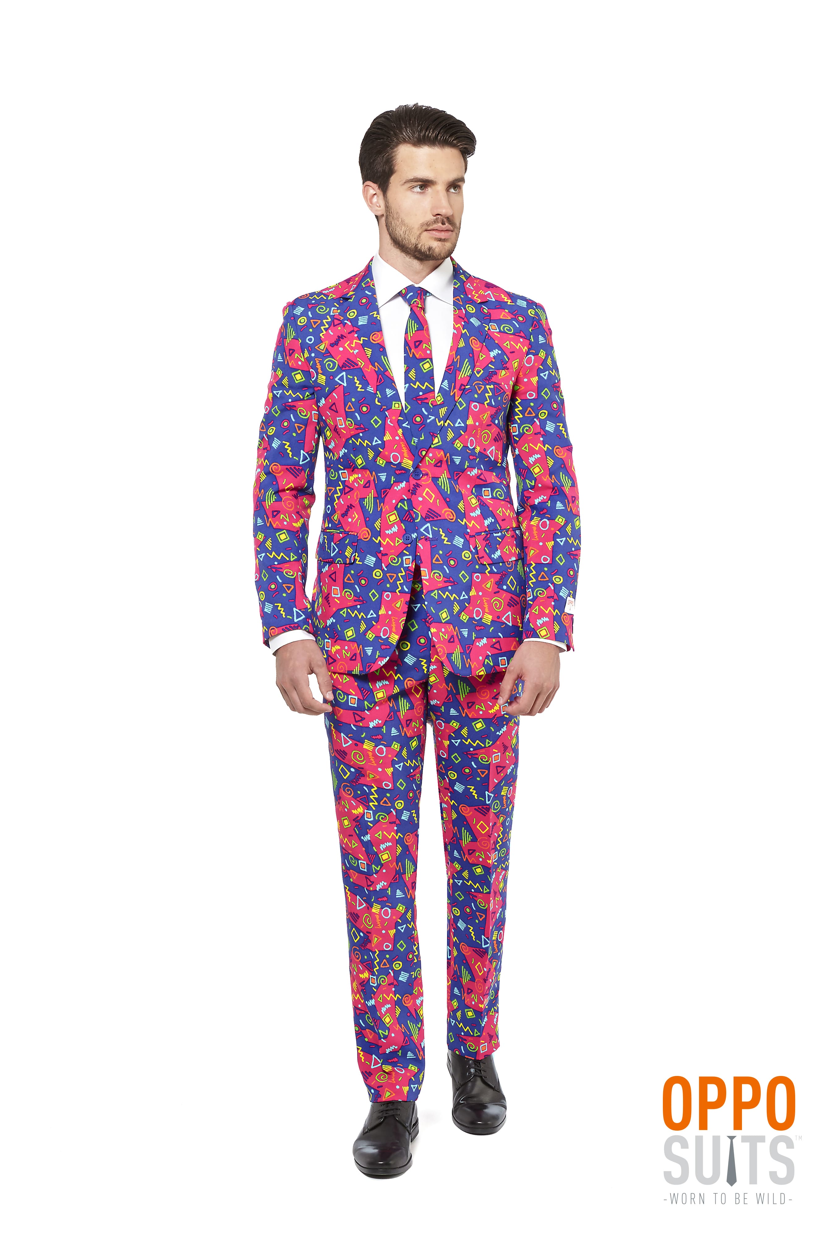 Psychedelic The Fresh Prince Opposuit Man Kostuum