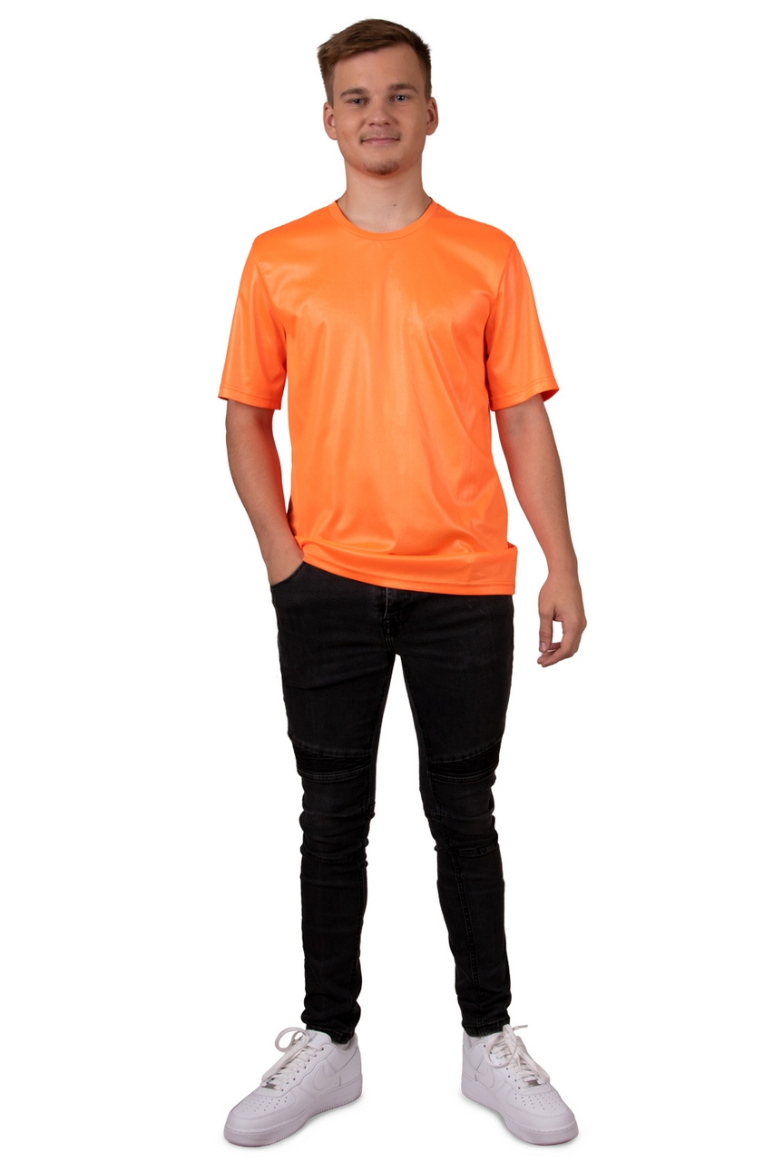 Max Great Shirt Neon Oranje Man