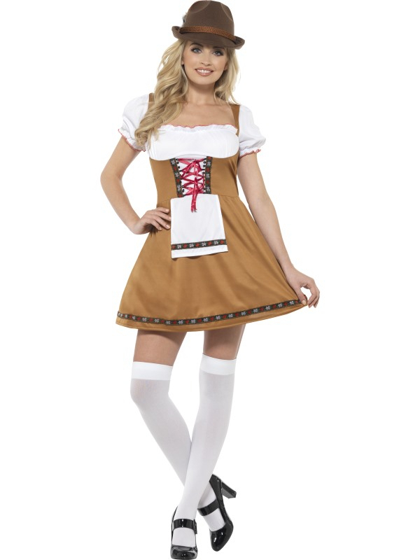 Beiers Bruin Oktoberfest Vrouw Kostuum