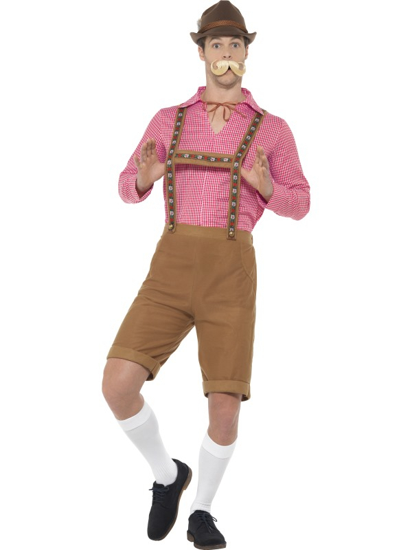 Schuhplattler Schumi Lederhosen Man Kostuum