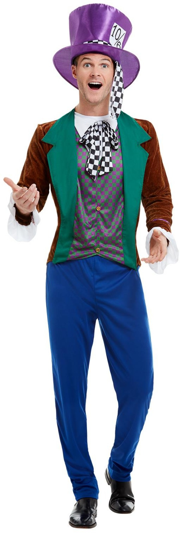 Zo Gek Als Een Mad Hatter Man Kostuum