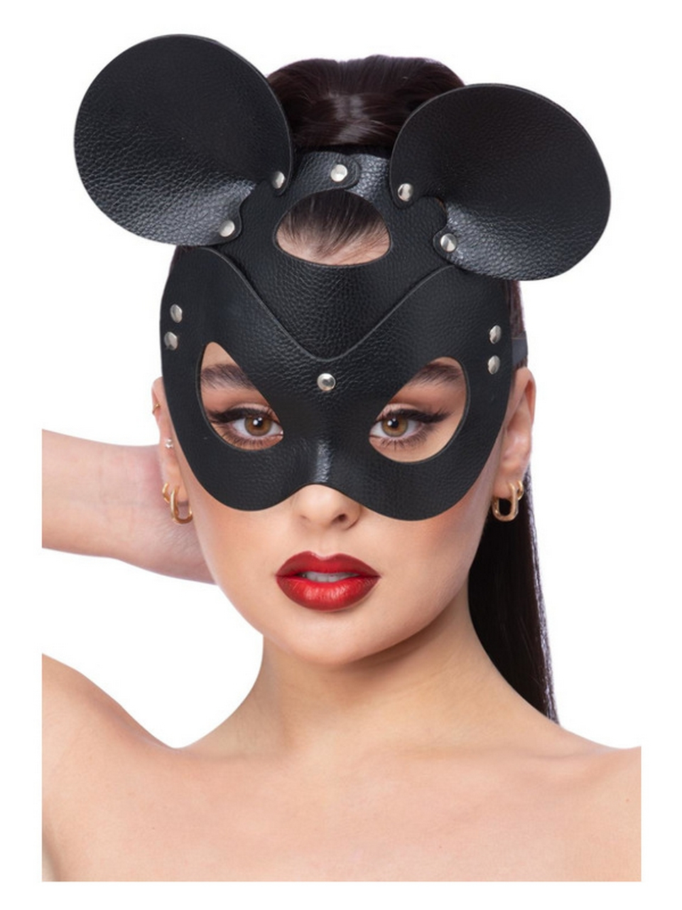 Ooh Lala Kinky Masker Muis Zwart