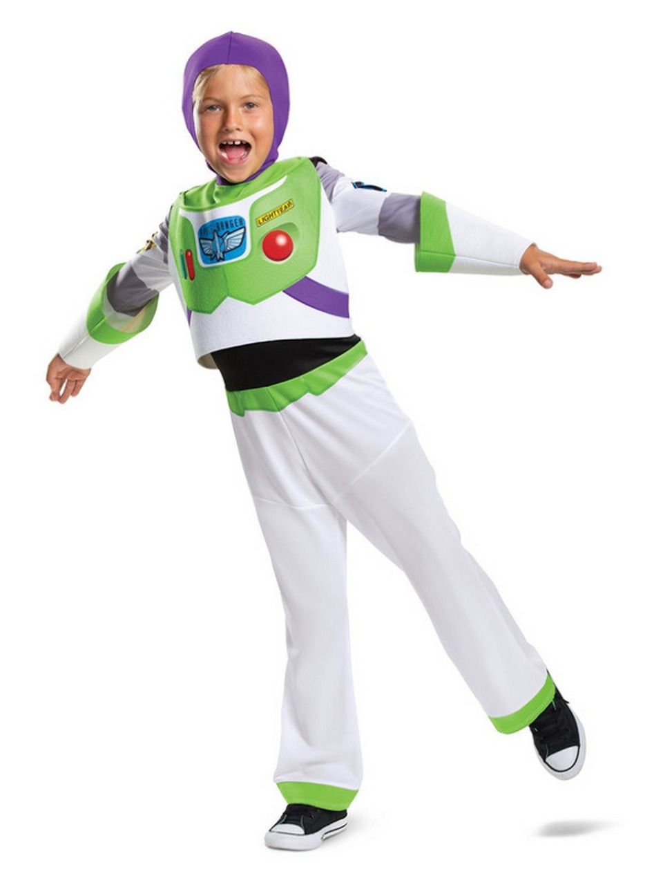 Disney Toy Story Buzz Lightyear Deluxe Fly To The Moon Jongen Kostuum