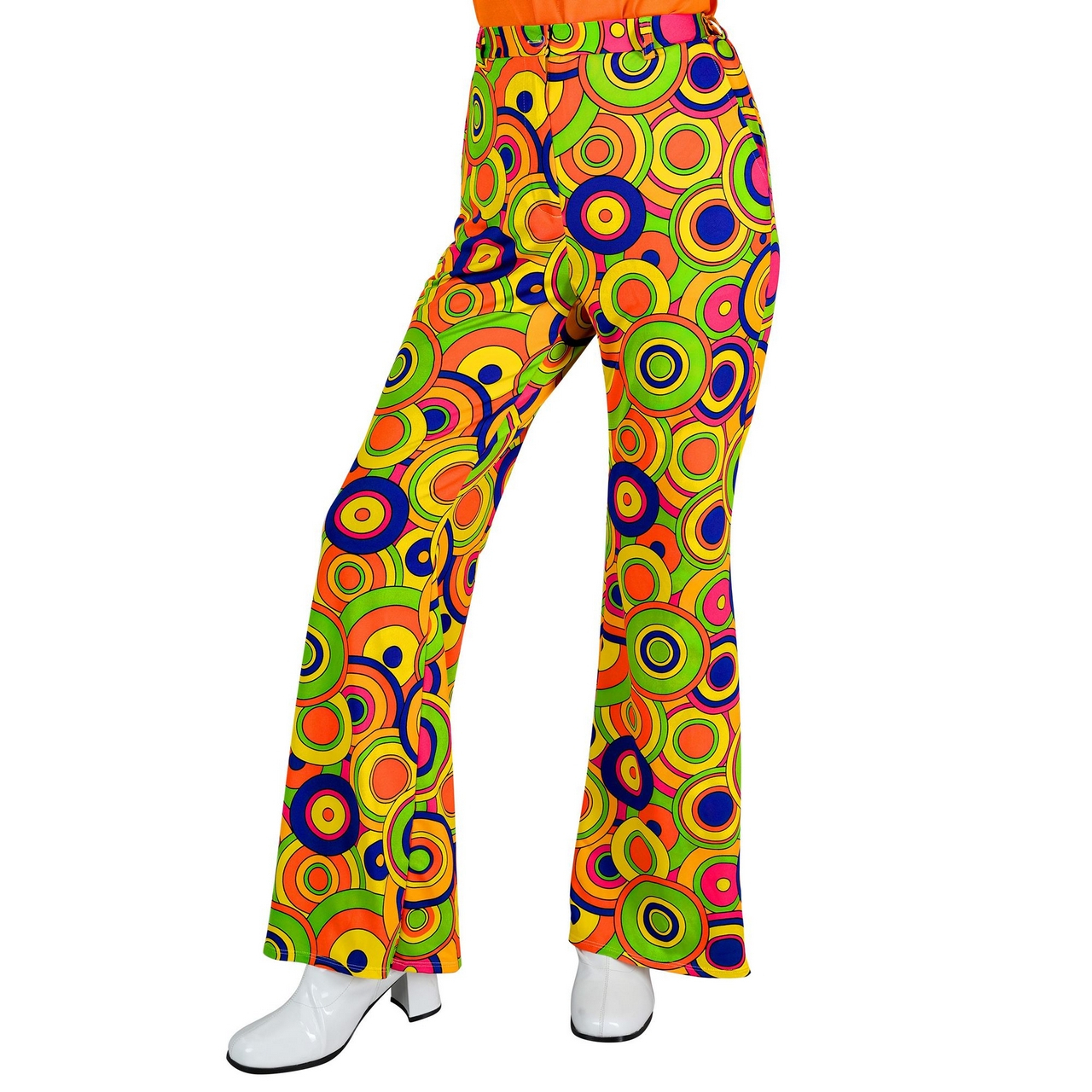 Love The 70s Longplay Circles Broek Vrouw