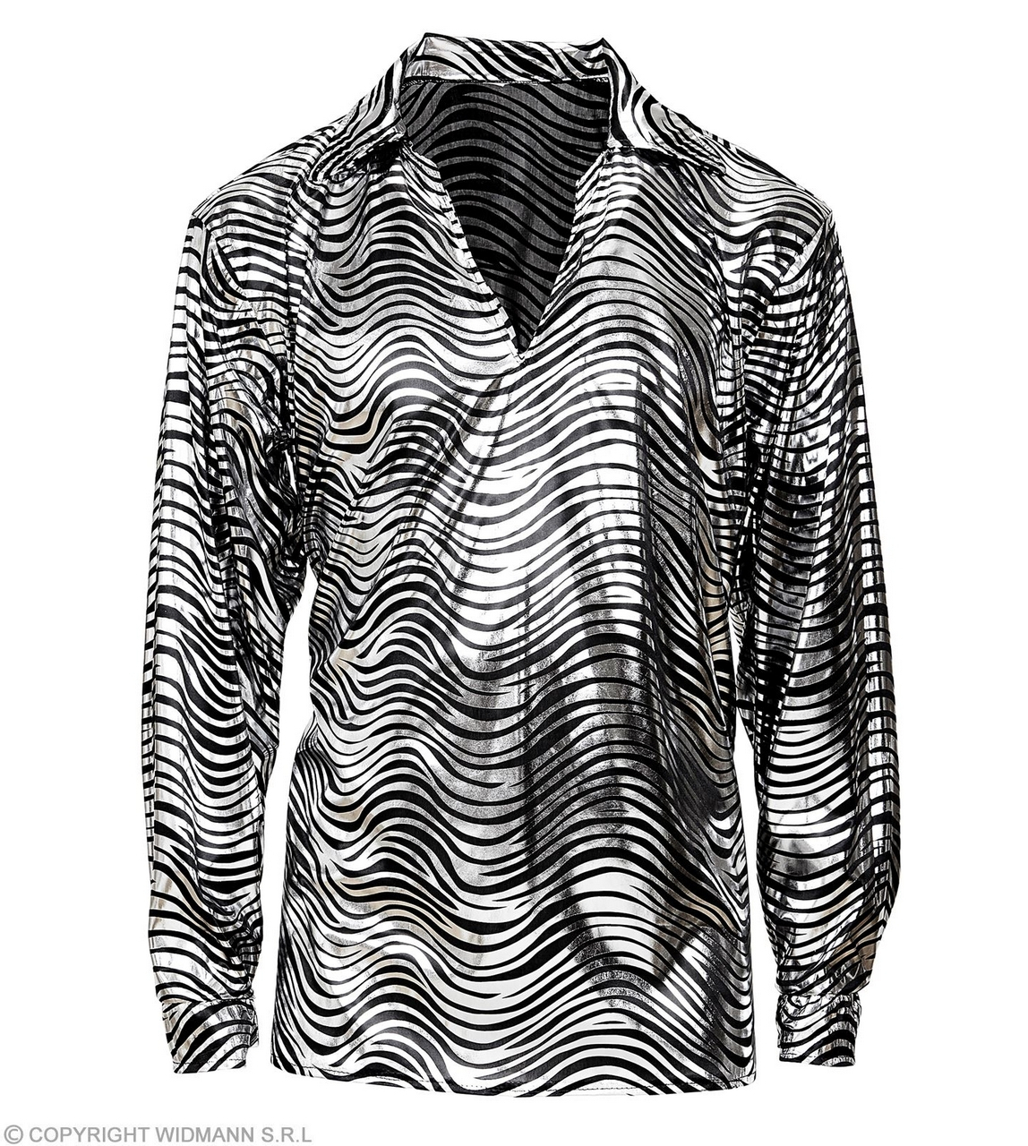 Exotische Jonathan Disco Shirt Zilver Man