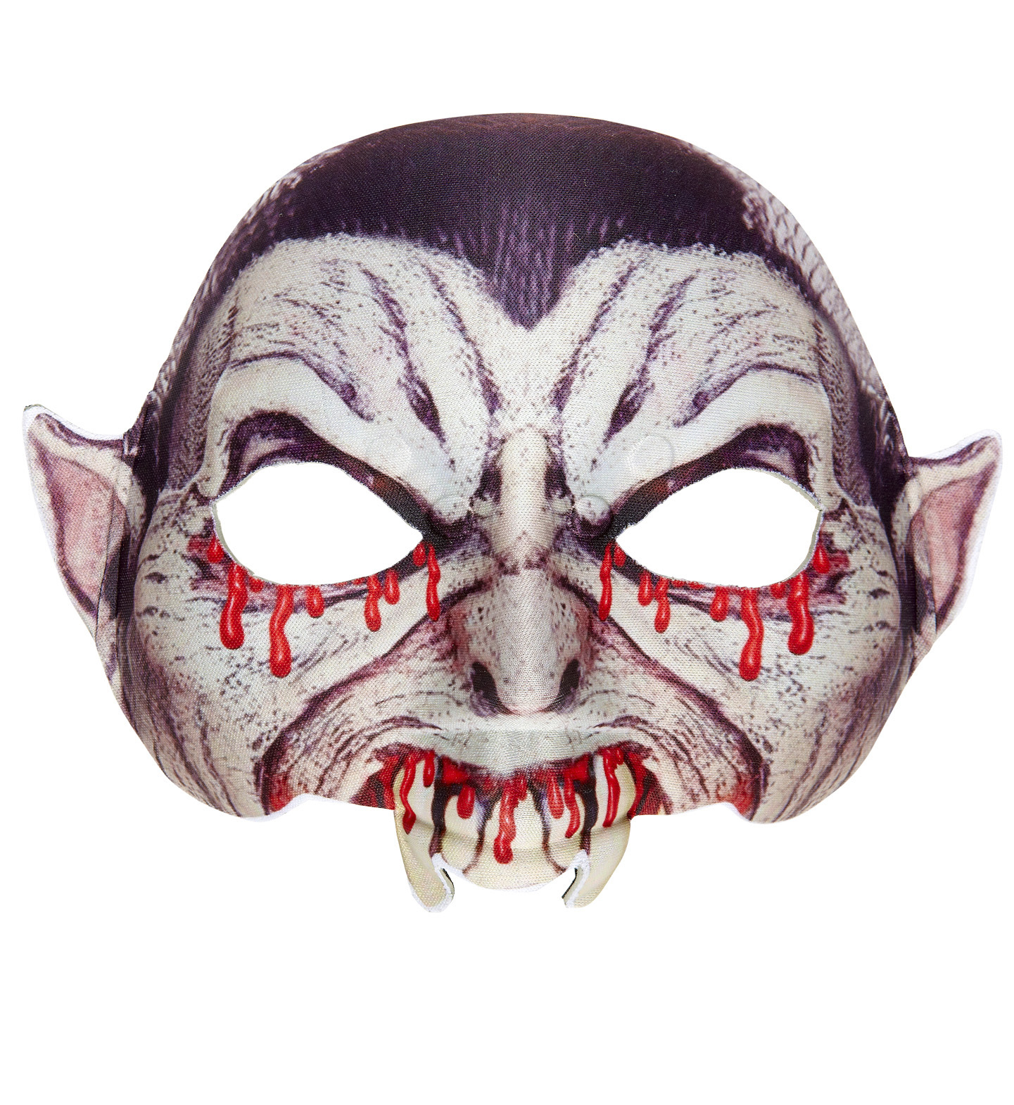 Halloween Halfmask Kinloos Vampier Masker