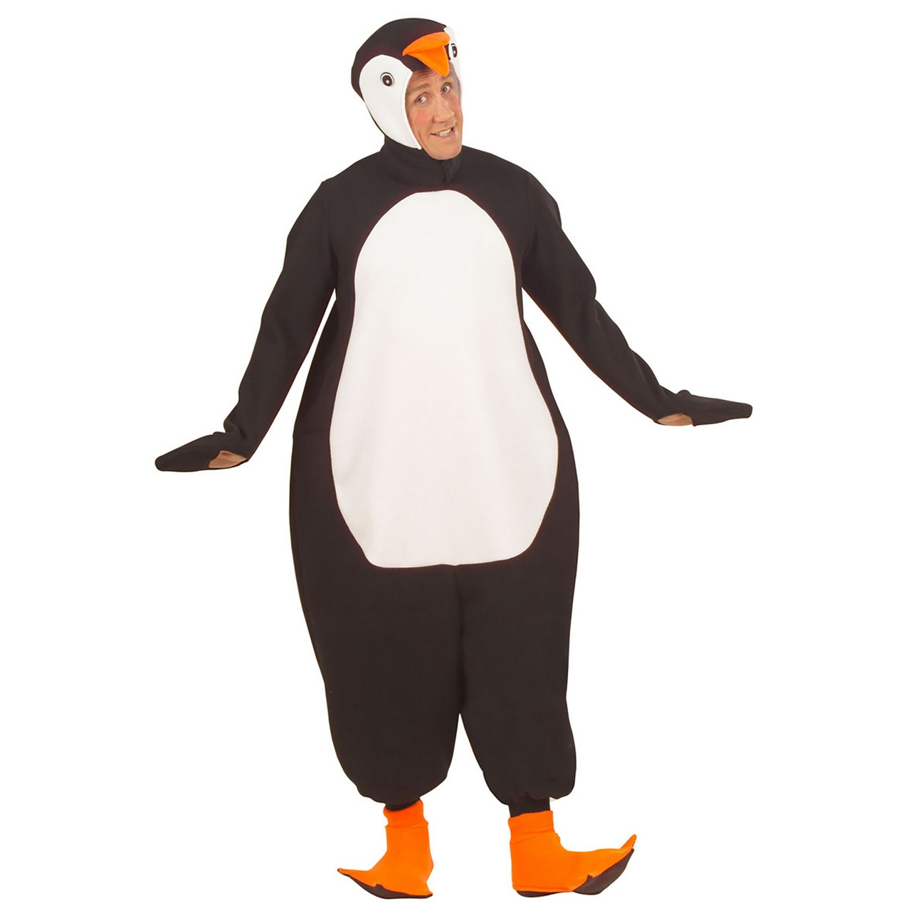 Waggelende Pinguin Kostuum Man