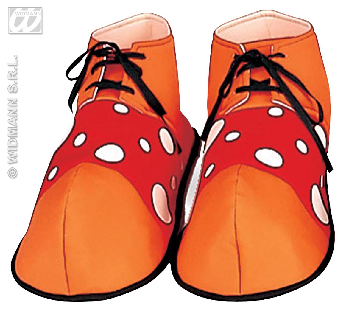 Malle Clownsschoenen Rood