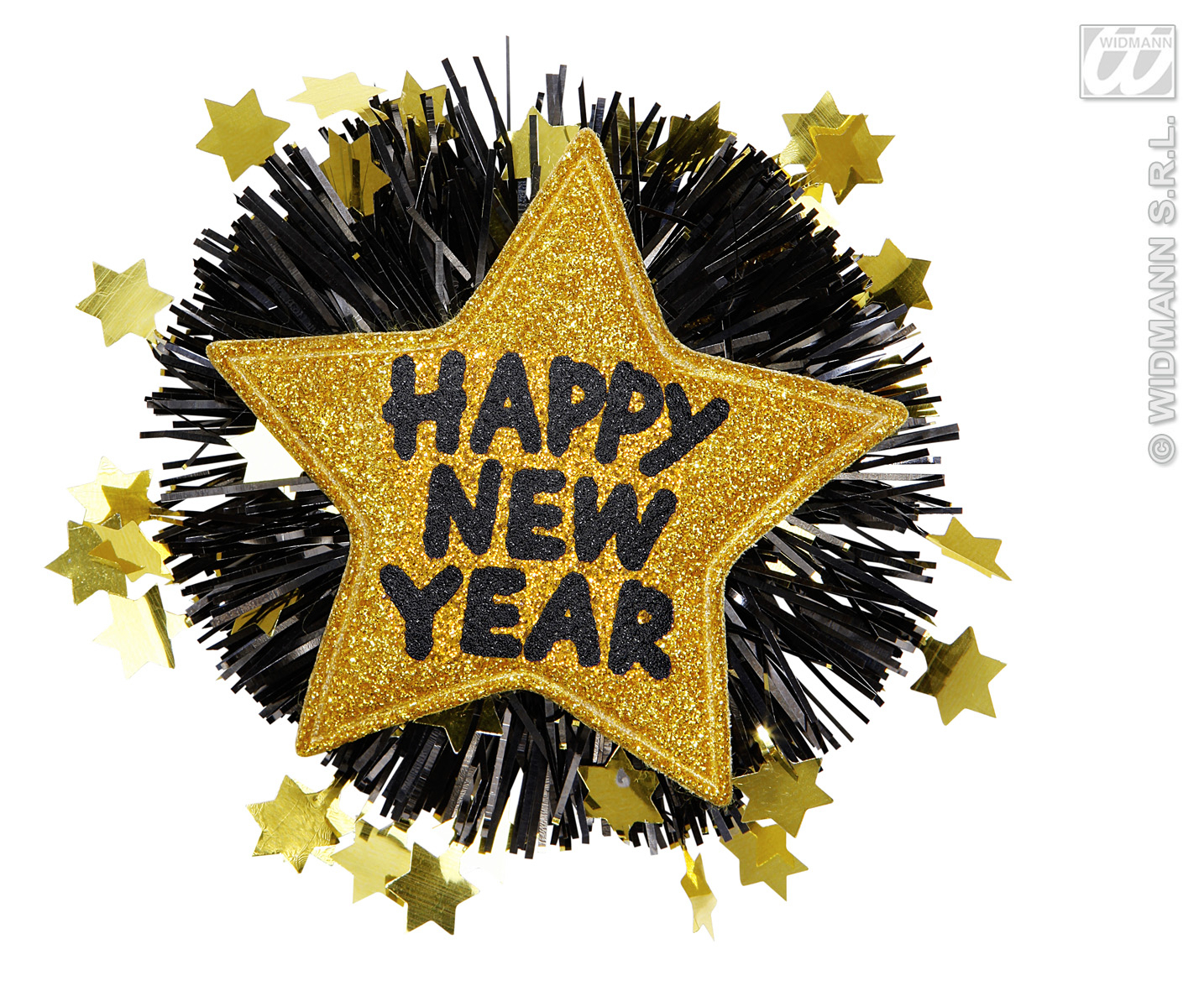 Broche Happy New Year Goud