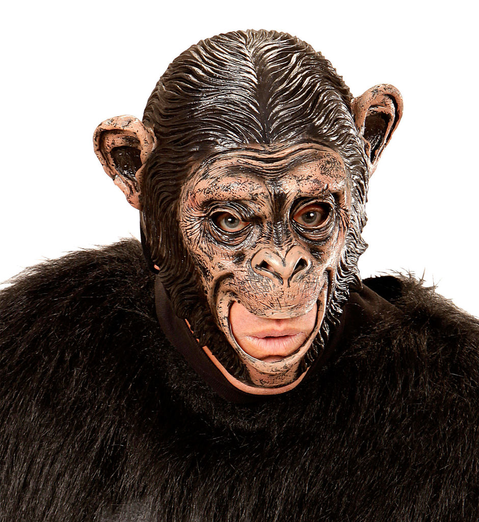 Masker Chimpansee Met Open Mond Planet Of The Apes