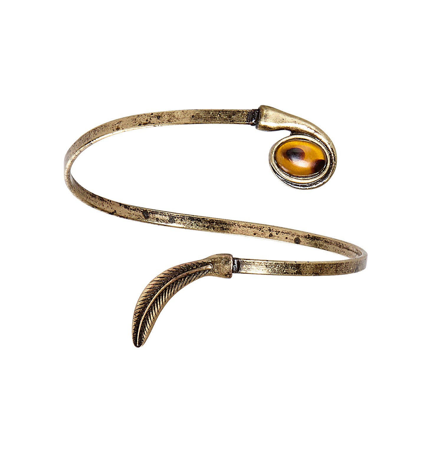 Romana Armband Antiek Goud Met Steen