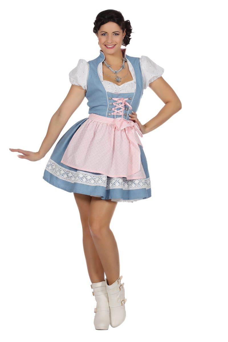 Dirndl Johanna Jeans Vrouw Kostuum