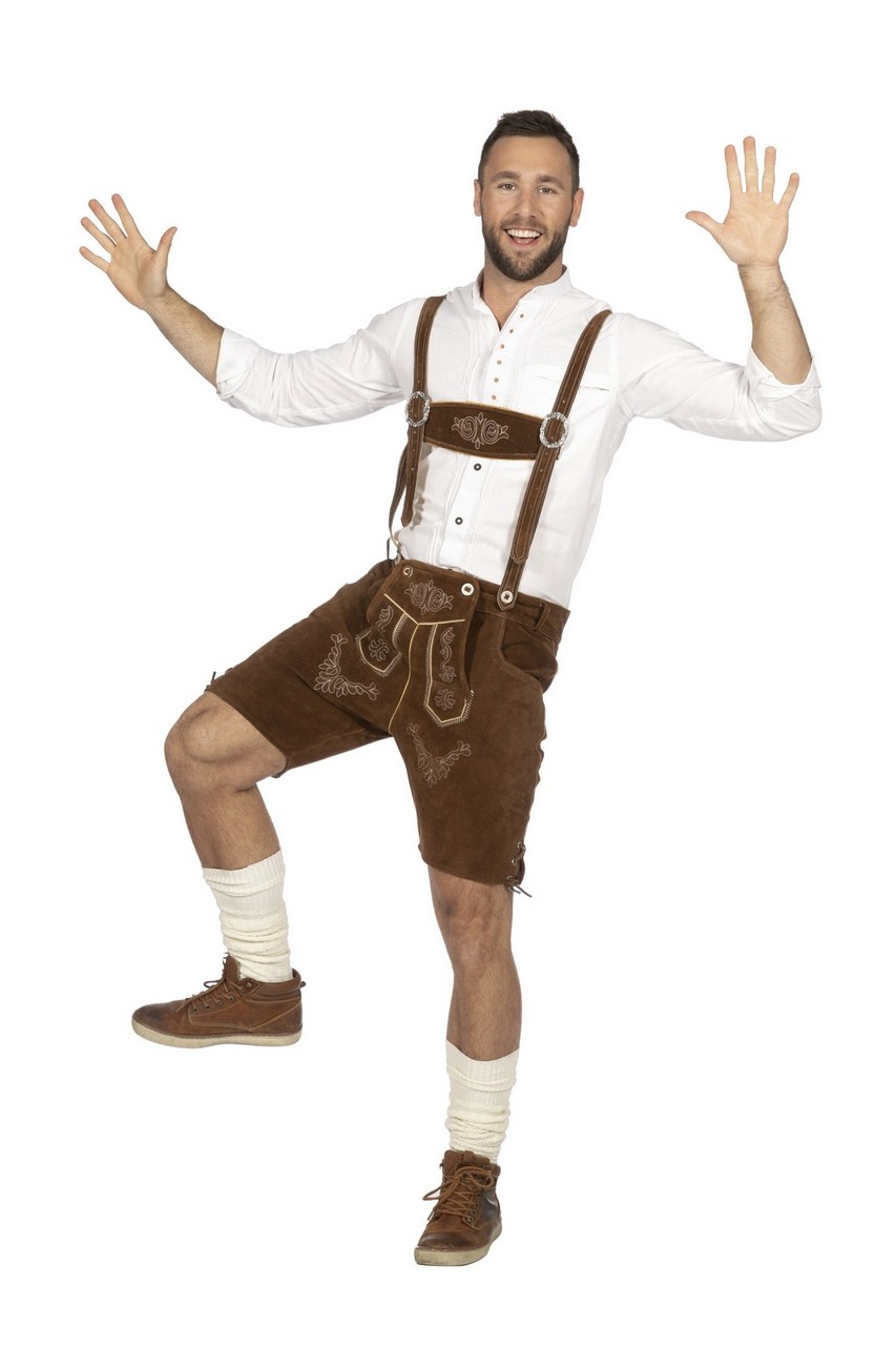 Bierfeest Lederhosen Heinz Hijs Man