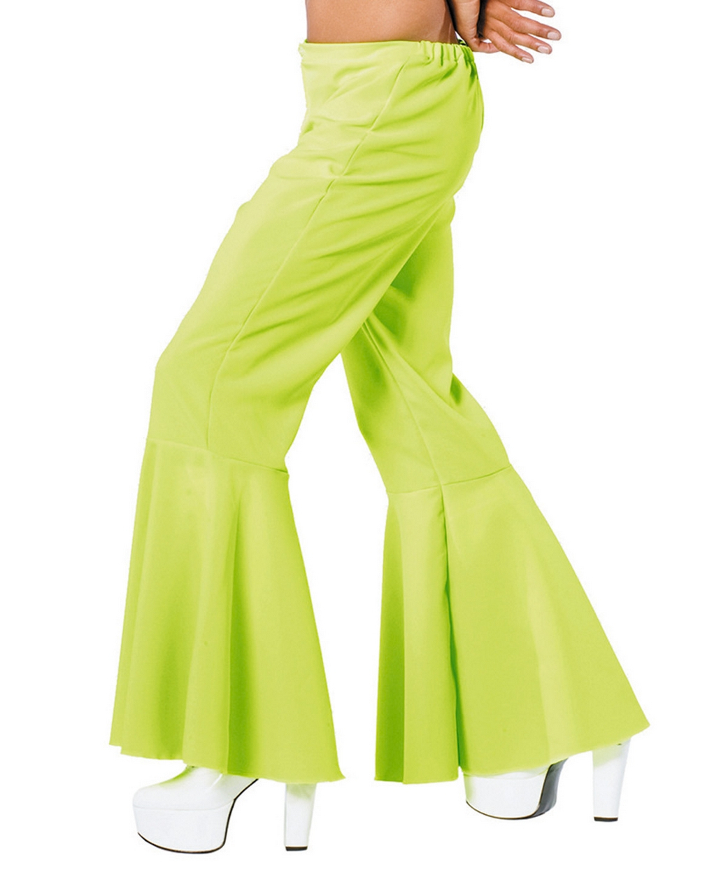 Groene Hippie Broek Bi-Stretch