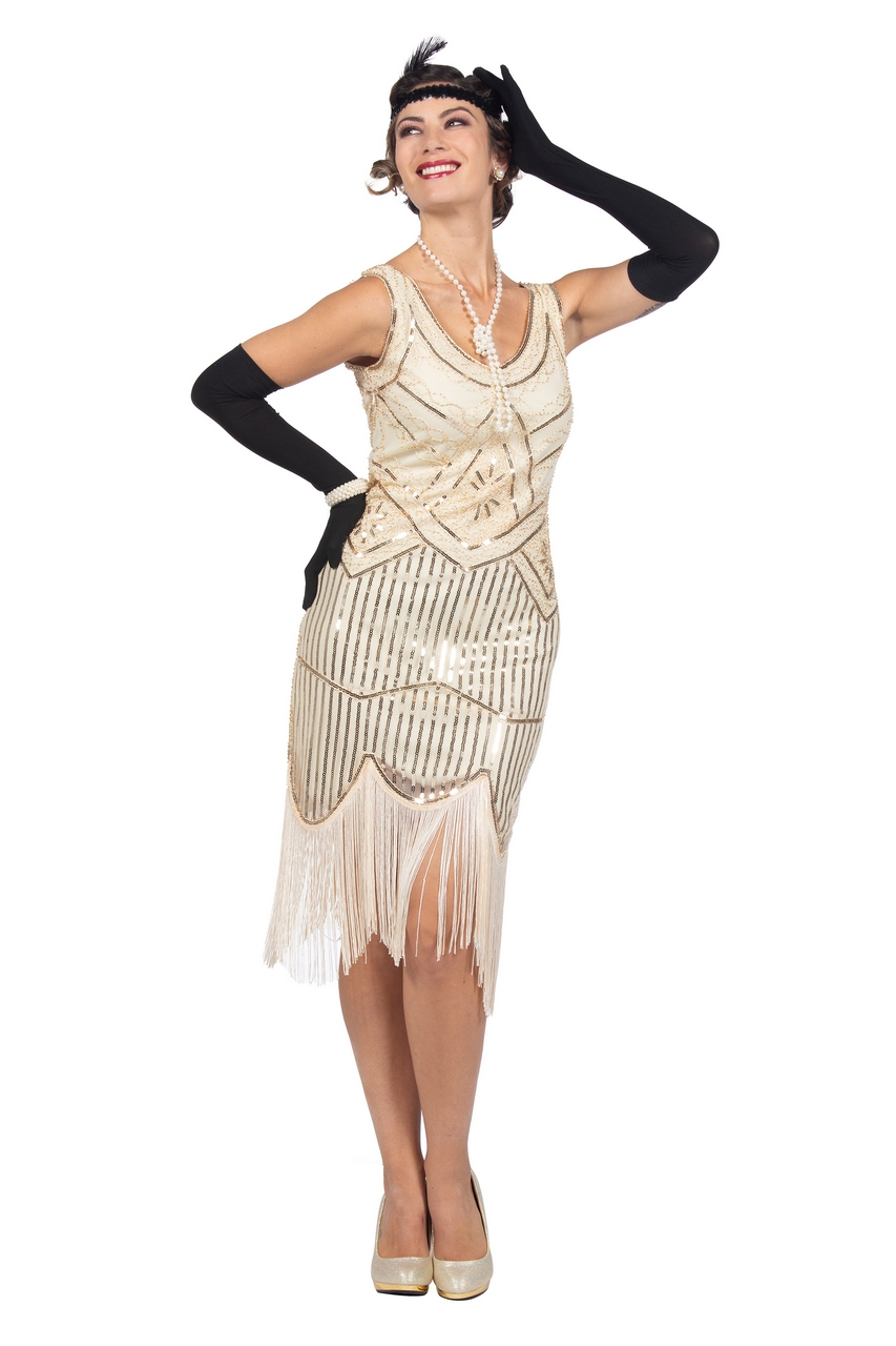 Roaring Twenties Charleston Diva Diana Vrouw Kostuum