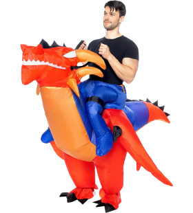 Inflatable Dragon Piggyback Costume For Adults Kostuum