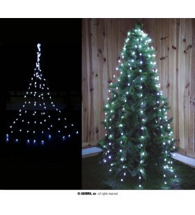 Kerstverlichting 200 Led White 8 F