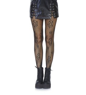 Net Panty Met Occulte Symbolen Halloween