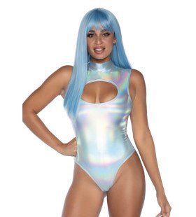 Holografische Sexy Spandex Bodysuit Vrouw Kostuum