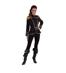 Cavalerie Uniform Jas Zwart Vrouw