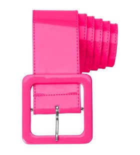 Neon Roze Riem Vinyl