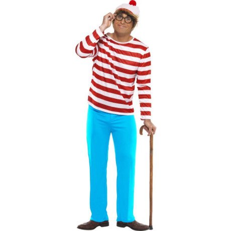 Waar Is Wally Man Kostuum