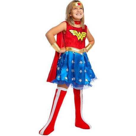 Wonderbaarlijk Dappere Wonderwoman Kind Meisje Kostuum