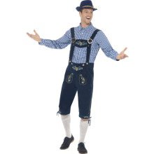 Luxe Beierse Lederhosen Met Hemd Rutger Man Kostuum