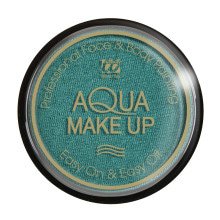 Aqua Make-Up Metallic Groen 15 Gram