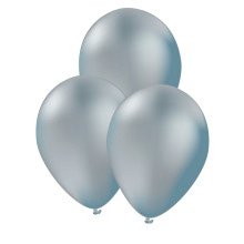 Latex Ballonnen Silver Moon Party 10 Stuks