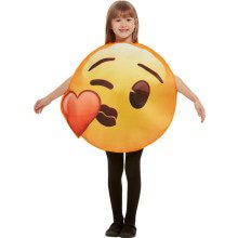 Hart-Kusje Emoji Kind Kostuum