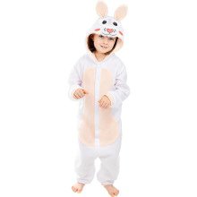 Onesie Fluffy Konijn Kind Kostuum