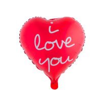 Folie Ballon Hartje I Love You 52cm (Leeg)