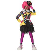 Enorme Knopen Jas Clown Augustina Vrouw