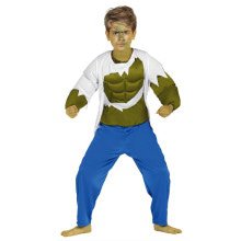 Shirt Te Klein Hulk Jongen Kostuum