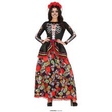 Feestelijke Day Of The Dead Catrina Vrouw Kostuum